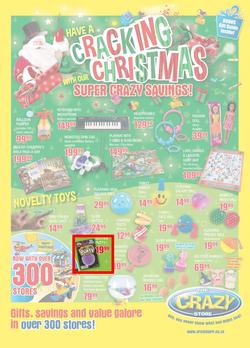The Crazy Store : Cracking Christmas Super Crazy Savings (24 Nov - 24 Dec 2017), page 1