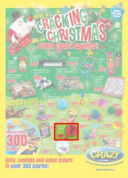 The Crazy Store : Cracking Christmas Super Crazy Savings (24 Nov - 24 Dec 2017), page 1