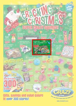 The Crazy Store : Cracking Christmas Super Crazy Savings (24 Nov - 24 Dec 2017), page 1