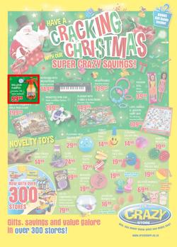 The Crazy Store : Cracking Christmas Super Crazy Savings (24 Nov - 24 Dec 2017), page 1