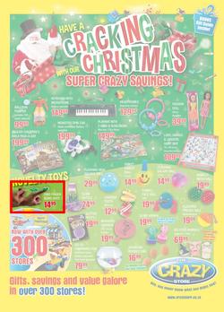 The Crazy Store : Cracking Christmas Super Crazy Savings (24 Nov - 24 Dec 2017), page 1