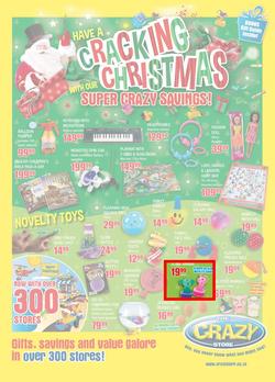 The Crazy Store : Cracking Christmas Super Crazy Savings (24 Nov - 24 Dec 2017), page 1