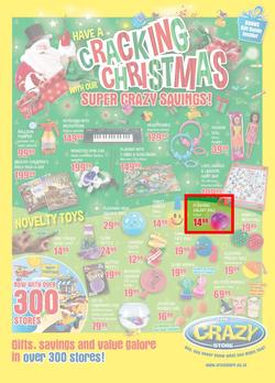 The Crazy Store : Cracking Christmas Super Crazy Savings (24 Nov - 24 Dec 2017), page 1