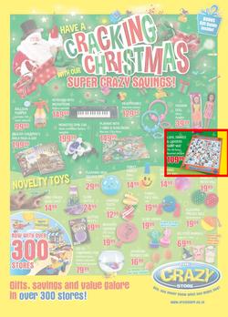 The Crazy Store : Cracking Christmas Super Crazy Savings (24 Nov - 24 Dec 2017), page 1
