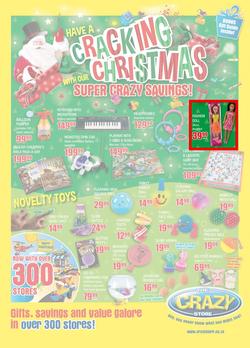 The Crazy Store : Cracking Christmas Super Crazy Savings (24 Nov - 24 Dec 2017), page 1