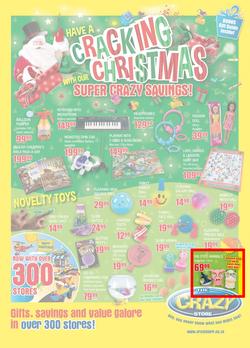 The Crazy Store : Cracking Christmas Super Crazy Savings (24 Nov - 24 Dec 2017), page 1