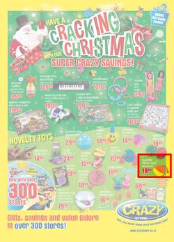 The Crazy Store : Cracking Christmas Super Crazy Savings (24 Nov - 24 Dec 2017), page 1