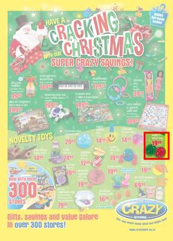 The Crazy Store : Cracking Christmas Super Crazy Savings (24 Nov - 24 Dec 2017), page 1