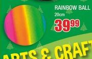 Rainbow Ball 20cm-Each