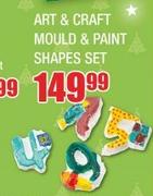 Art & Craft Mould & Paint Shapes Set
