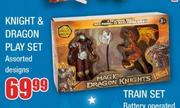 Knight & Dragon Play Set 