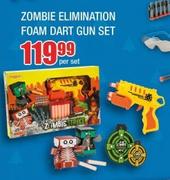 Zombies Elimination Foam Dart Gun Set-Per Set