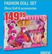 Fashion Doll Set (28cm Doll & Accessories)