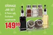 Storage Jar Set (8 Piece Set, Excludes Condiments)