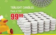 Tealight Candles Pack Of 100
