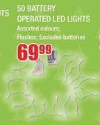 50 Battery Operated LED Lights