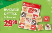 Handmade Gift Tags 24 Piece Set