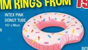 Intex Pink Donut Tube 107 x 99cm