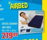 Airbed Intex Downy Air Bed 99 x 191 x 22cm 