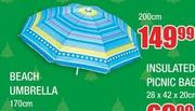 Beach Umbrella 200cm