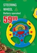 Steering Wheel Battery Operated