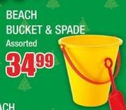 Beach Bucket & Spade 