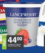 Lancewood Yoghurt Double Cream-1Kg