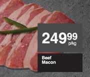 Beef Macon-Per Kg