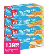 I&J Crumbed Fish Portions-2Kg Each