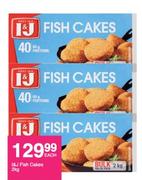 I&J Fish Cakes-2Kg Each