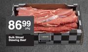 Bulk Sliced Stewing Beef-Per Kg