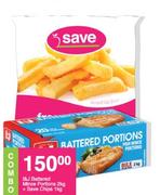 I&J Battered Mince Portions-2Kg + Save Chips-1Kg Combo