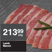 Lamb Macon-Per Kg