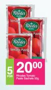 Pakco Tomato Paste Sachets-5 x 50g