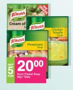Knorr Packet Soup/Tasty-5 x 50g
