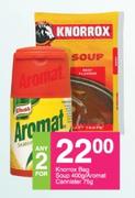 Knorrox Bag Soup-400g/Aromat Canister-75g-For 2