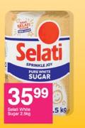 Selati White Sugar-2.5Kg