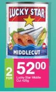 Lucky Star Middle Cut-2 x 425g
