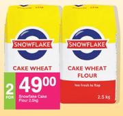 Snowflake Cake Flour-2 x 2.5Kg