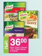 Knorr Cook In Sauces/Dry/Pasta Sauces & Gravies-For 3