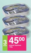 Jutland Sardine-3 x 106g