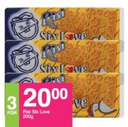Risi Six Love-3 x 200g