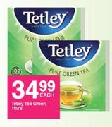 Tetley Tea Green-102's Each