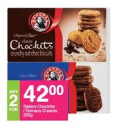 Bakers Choc Kits/Romany Creams-2 x 200g