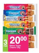 Bakers Topper Creams-3 x 125g