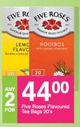 Five Roses Flavoured Tea Bags-2 x 20's