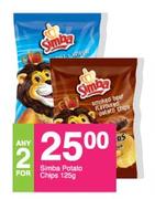 Simba Potato Chips-2x125g 