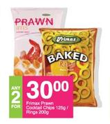Frimax Prawn Cocktail Chips 125g/ Rings 200g-For Any 2
