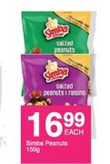 Simba Peanuts-150g Each