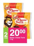 Simba Cheese Twirls-2x110g 